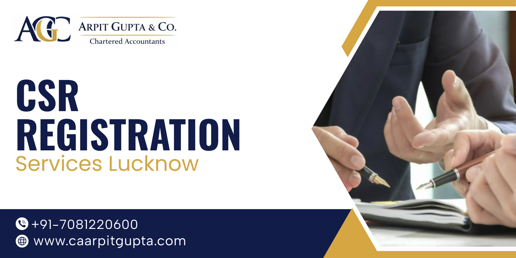 Get CSR Registration Services in Lucknow by CA Arpit Gupta & Co.
